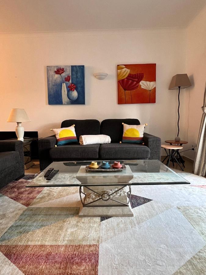 Luxury Modern T2 Ocean View - Free Parking - Pool Apartment Алвор Екстериор снимка
